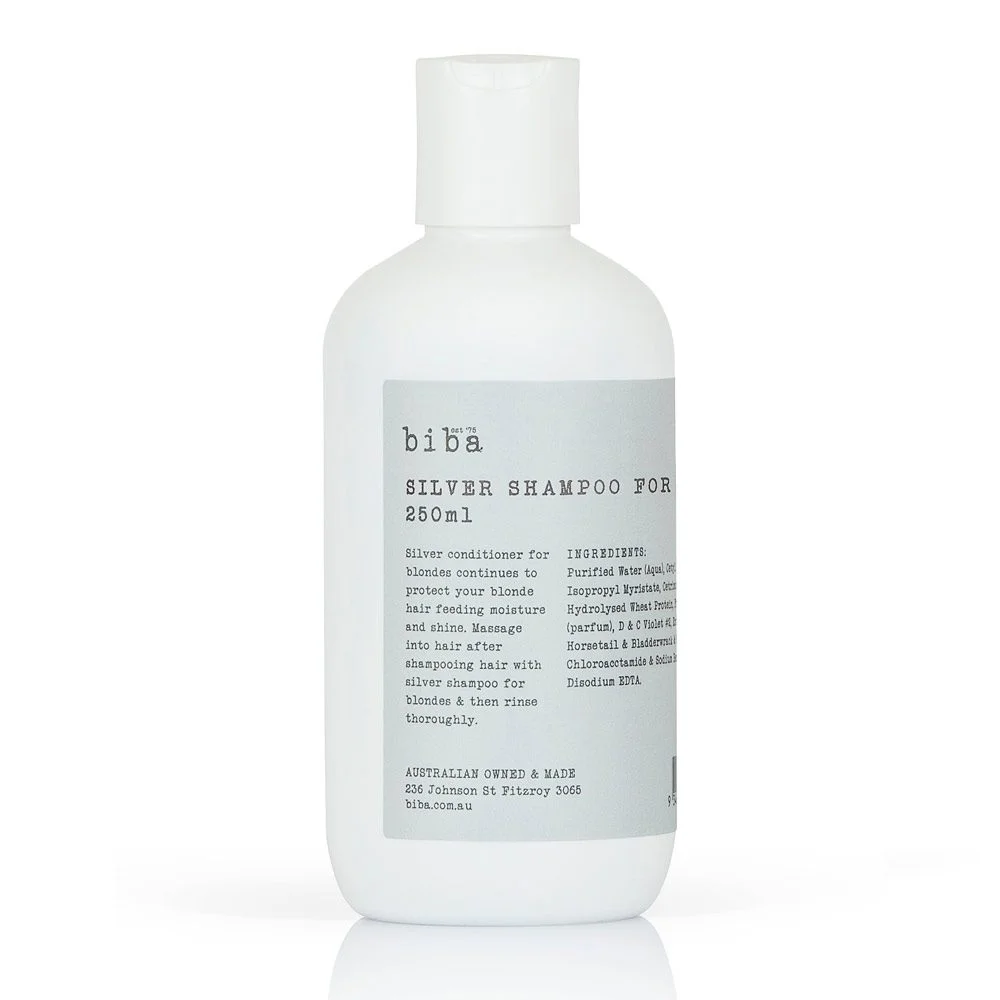 BIBA Silver Shampoo for Blondes